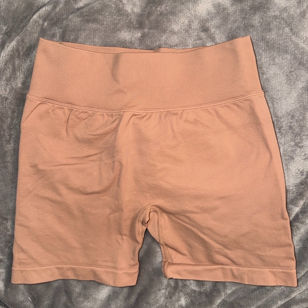 Unthewe Workout Butt Lifting Shorts High Waisted Seamless